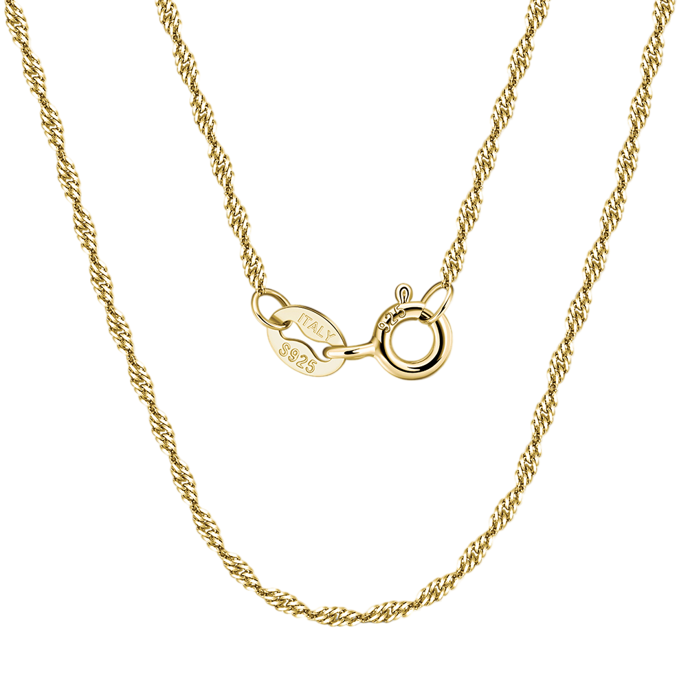 Gold-Plated Toggle Clasp Necklace – gold-plated necklace
