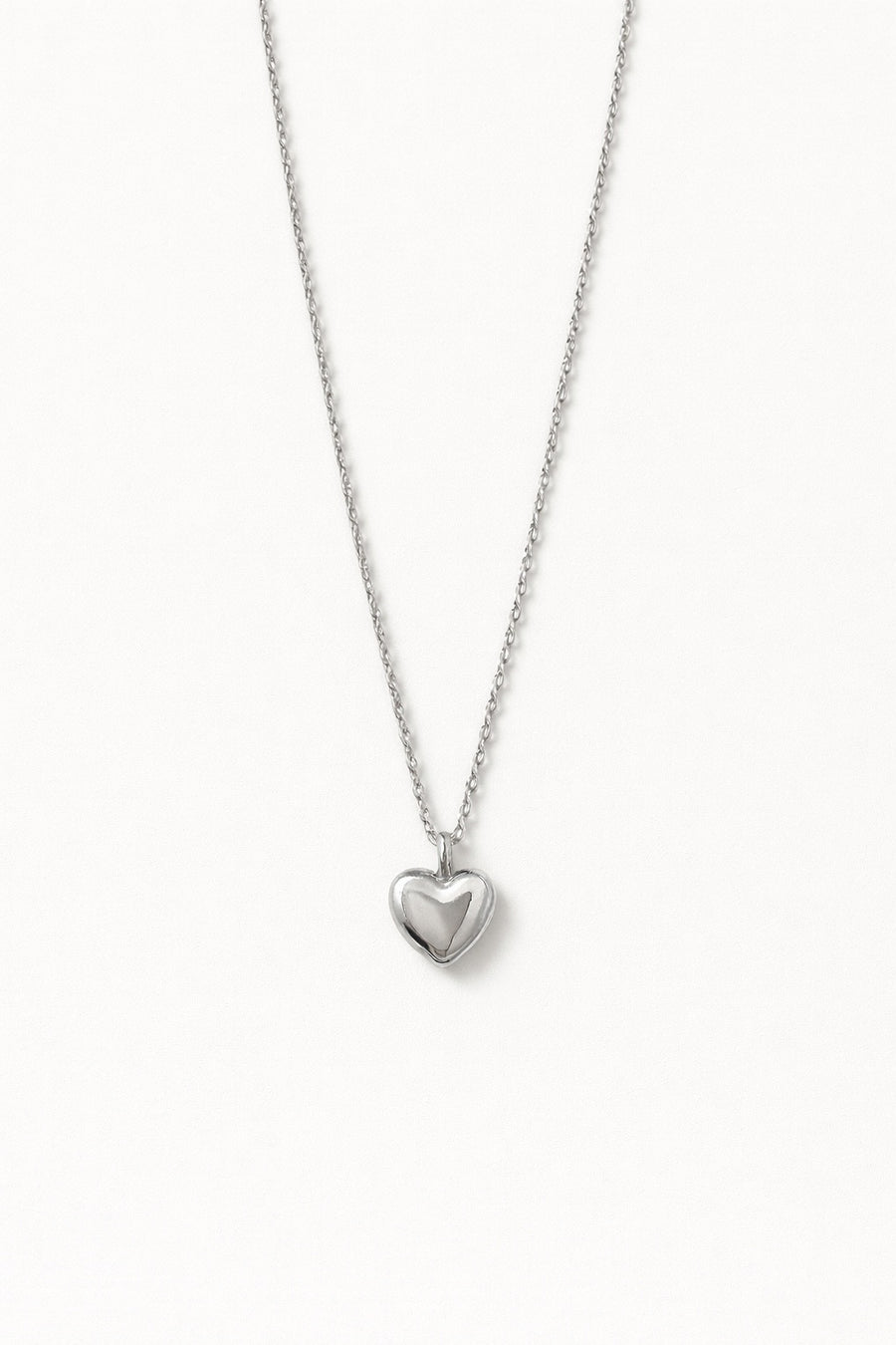 Stainless Steel Silver Heart Necklace – stainless steel necklace
