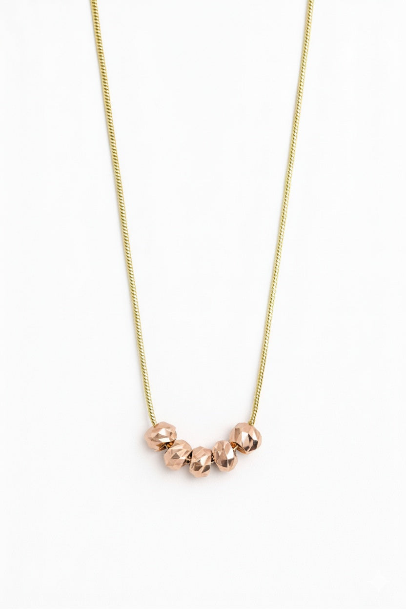 Stainless Steel Beaded Necklace – stainless steel necklace