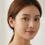 Crystal Butterfly Studs, Mixed Cuts – crystal earrings