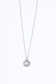 Stainless Steel Silver Oyster Necklace – stainless steel necklace