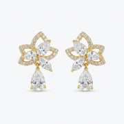 Marquise Butterfly Silhouette Earrings – sterling silver earrings