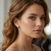South Sea Pearl Ribbon Earrings – pearl earrings