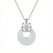 Butterfly Circle Jade Necklace – jade necklace