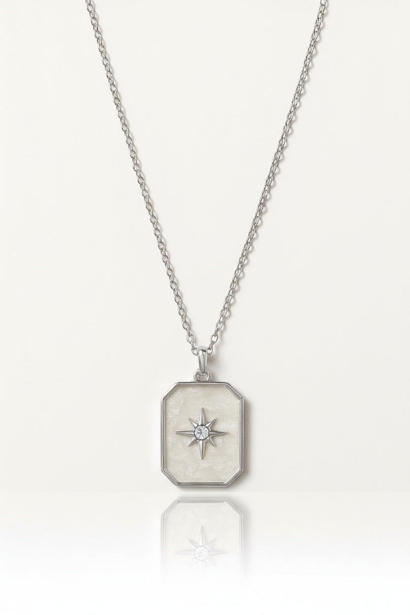 Stainless Steel North Star Necklace – stainless steel necklace