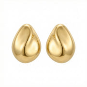 Minimalist Teardrop Stud Earrings – sterling silver earrings