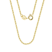 Gold-Plated Italian Rope Chain Necklace – gold-plated necklace