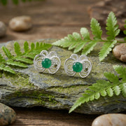 Filigree Butterfly Stud Earrings – sterling silver earrings