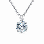 Solitaire Sparkling stone Pendant Necklace – sparkling stone necklace