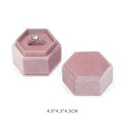 Paket 071 pembe altıgen takı kutusu ölçüleri
